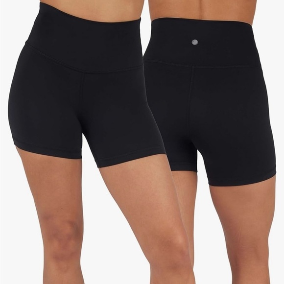 Yogalicious Lux Black Bike Shorts Size XS - Picture 1 of 4